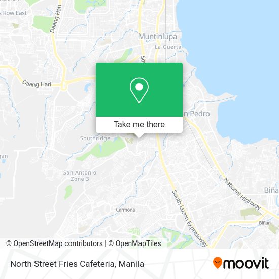 North Street Fries Cafeteria map