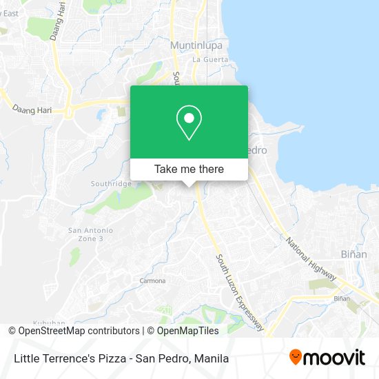 Little Terrence's Pizza - San Pedro map