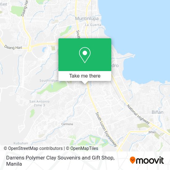 Darrens Polymer Clay Souvenirs and Gift Shop map