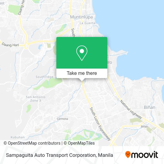 Sampaguita Auto Transport Corporation map