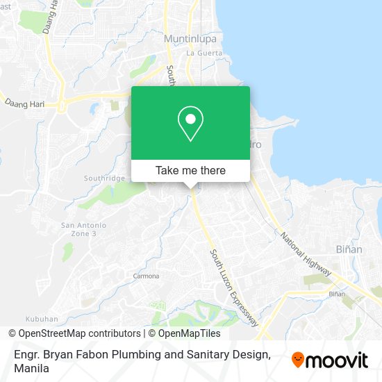 Engr. Bryan Fabon Plumbing and Sanitary Design map