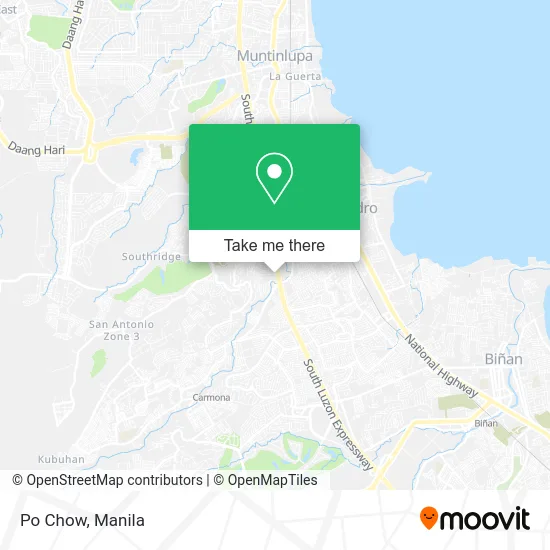 Po Chow map
