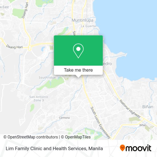 Lim Family Clinic and Health Services map