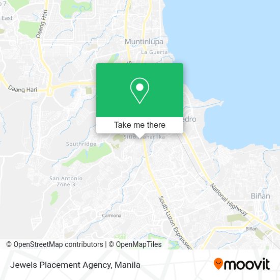 Jewels Placement Agency map