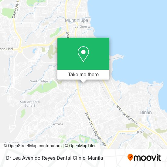 Dr Lea Avenido Reyes Dental Clinic map