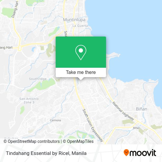Tindahang Essential by Ricel map