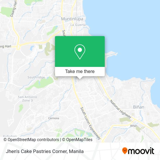 Jhen's Cake Pastries Corner map