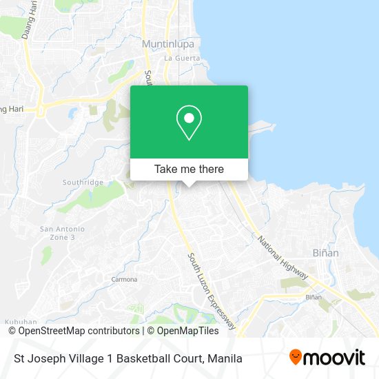 St Joseph Village 1 Basketball Court map