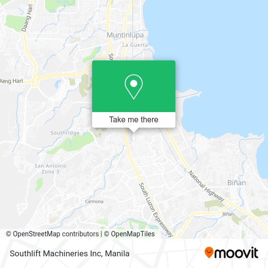 Southlift Machineries Inc map
