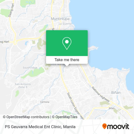 PS Geuvarra Medical Ent Clinic map