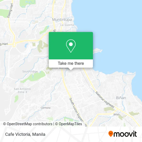 Cafe Victoria map