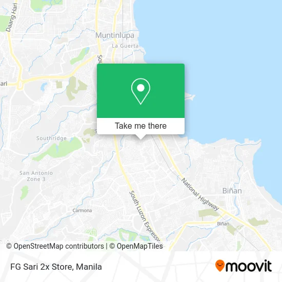 FG Sari 2x Store map