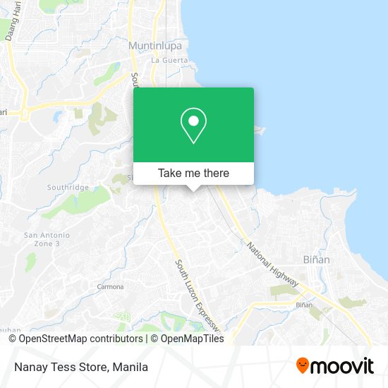 Nanay Tess Store map