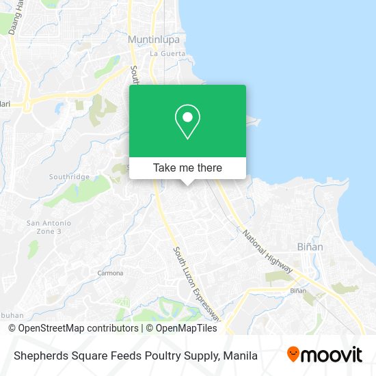 Shepherds Square Feeds Poultry Supply map