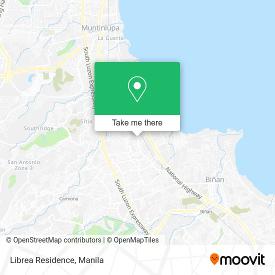 Librea Residence map