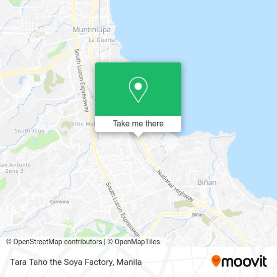 Tara Taho the Soya Factory map