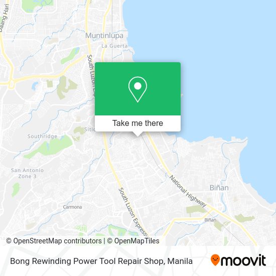 Bong Rewinding Power Tool Repair Shop map
