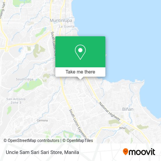 Uncle Sam Sari Sari Store map