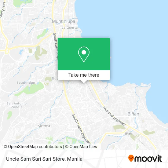 Uncle Sam Sari Sari Store map