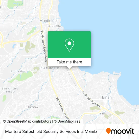 Montero Safeshield Security Services Inc map