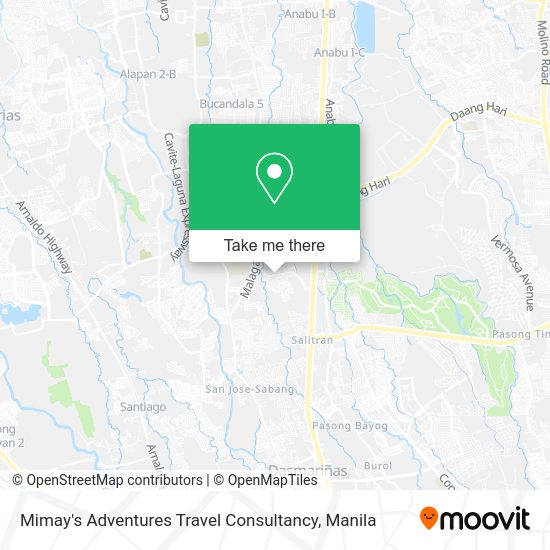 Mimay's Adventures Travel Consultancy map