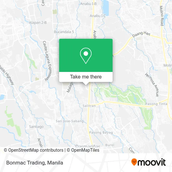 Bonmac Trading map