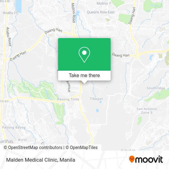 Malden Medical Clinic map