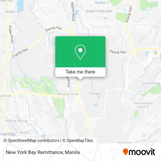 New York Bay Remittance map