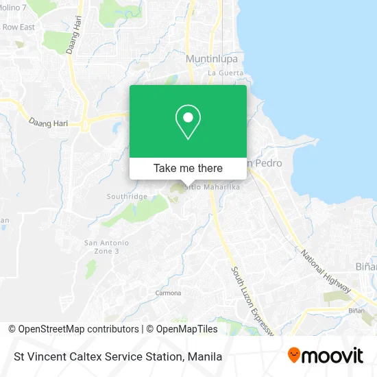 St Vincent Caltex Service Station map