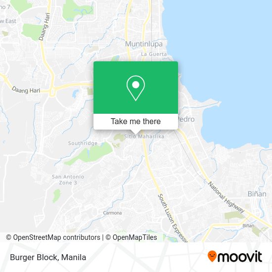 Burger Block map