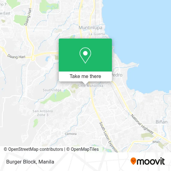 Burger Block map
