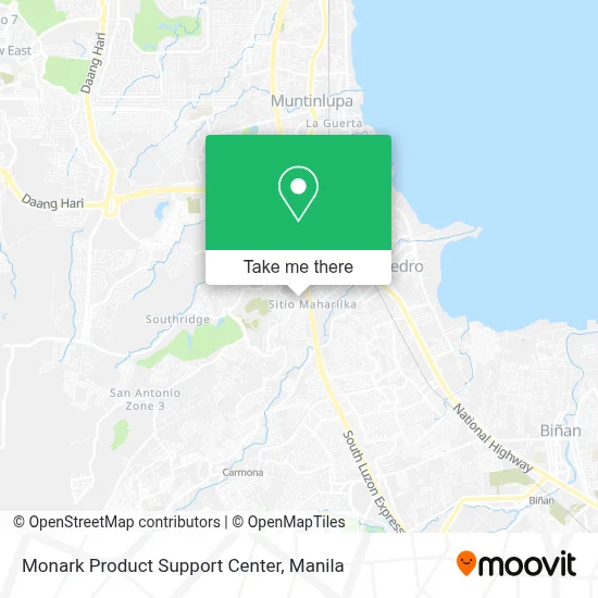 Monark Product Support Center map