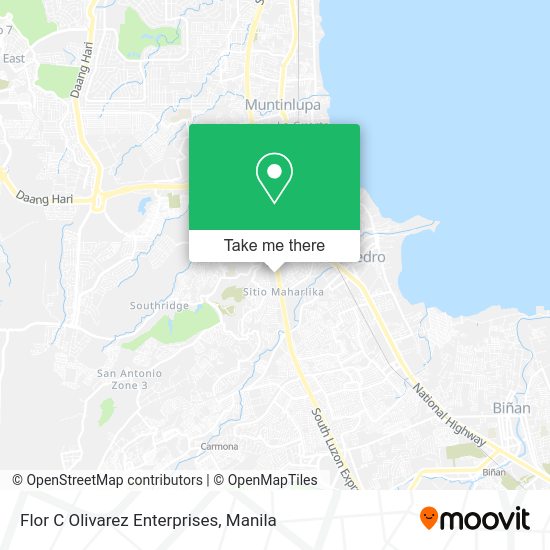 Flor C Olivarez Enterprises map