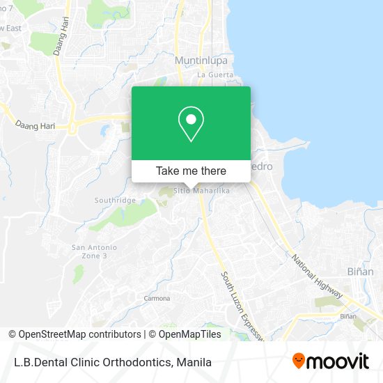 L.B.Dental Clinic Orthodontics map