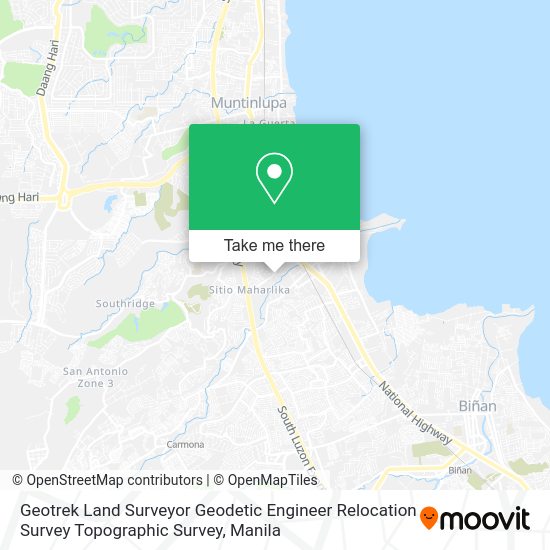 Geotrek Land Surveyor Geodetic Engineer Relocation Survey Topographic Survey map
