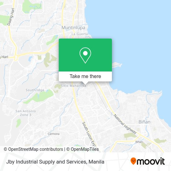 Jby Industrial Supply and Services map