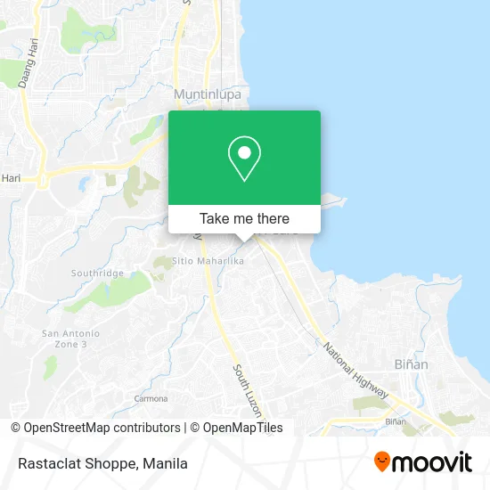 Rastaclat Shoppe map