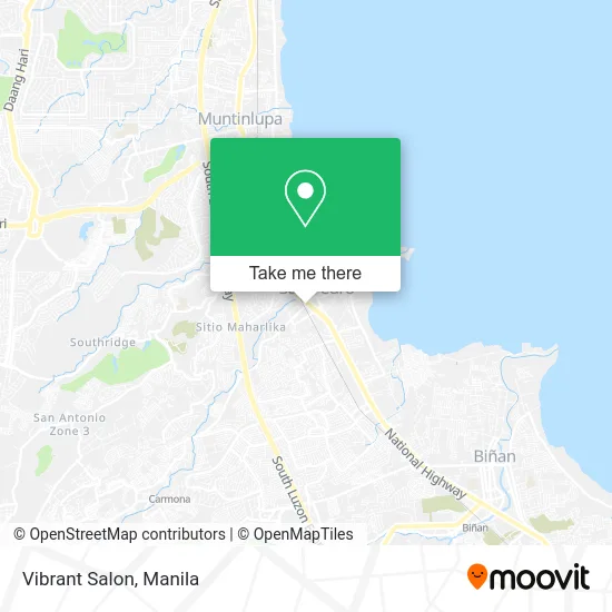 Vibrant Salon map