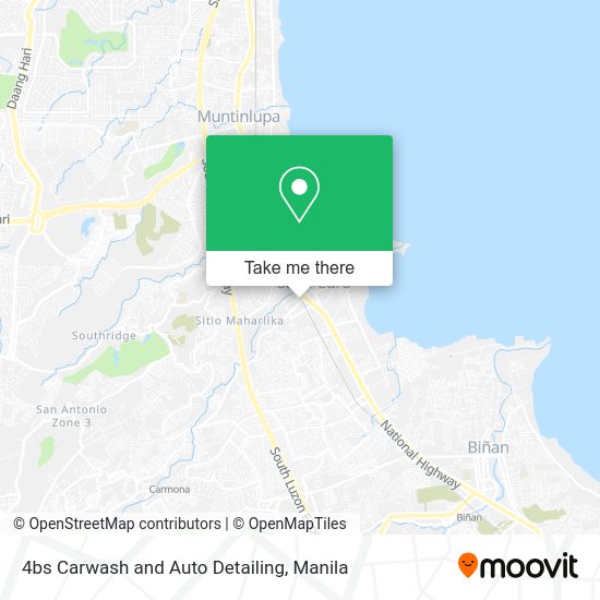 4bs Carwash and Auto Detailing map