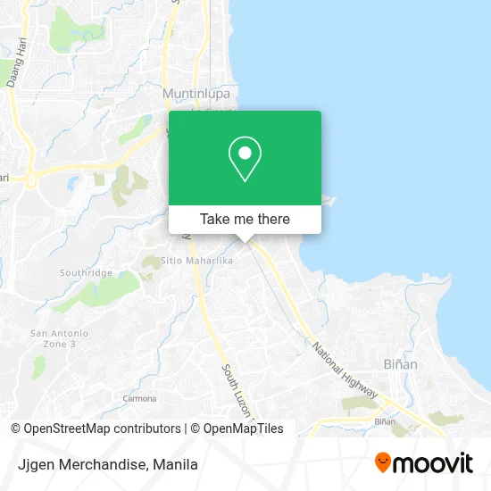 Jjgen Merchandise map