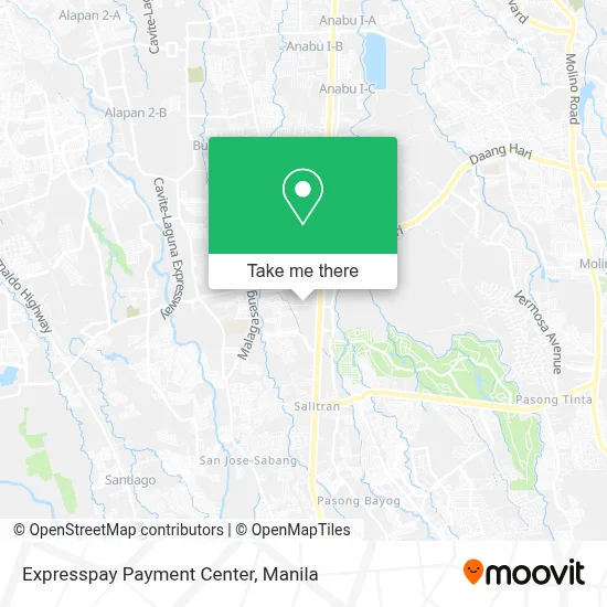 Expresspay Payment Center map