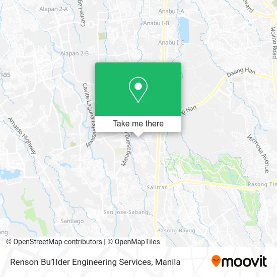 Renson Bu1lder Engineering Services map