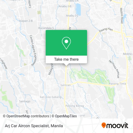 Arj Car Aircon Specialist map
