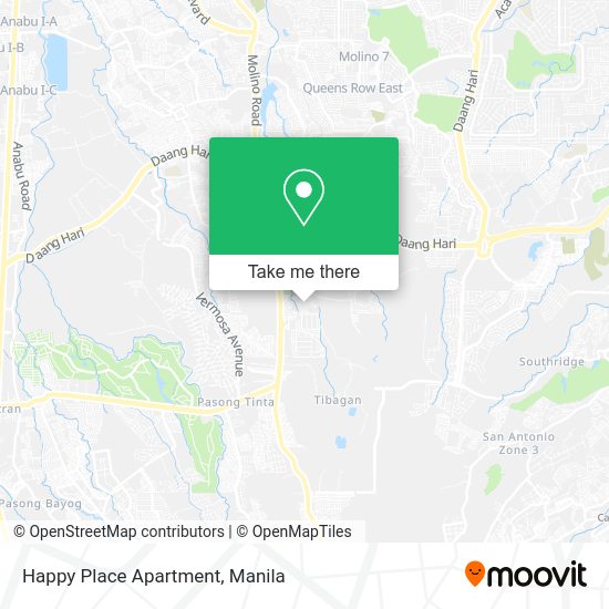 Happy Place Apartment map