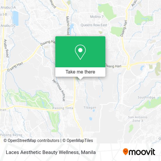 Laces Aesthetic Beauty Wellness map