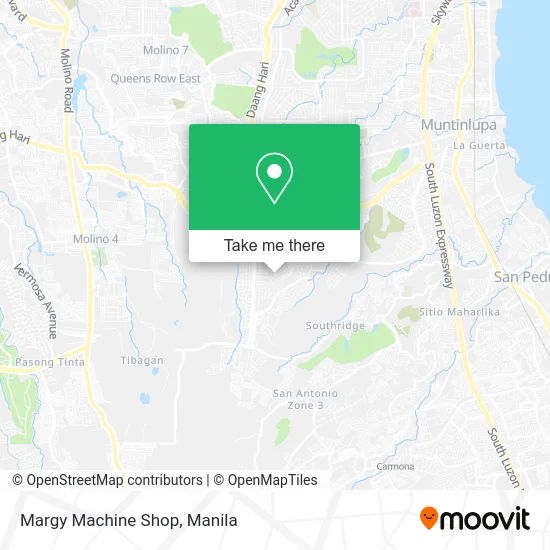 Margy Machine Shop map