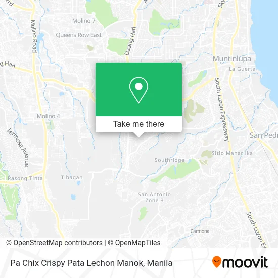 Pa Chix Crispy Pata Lechon Manok map