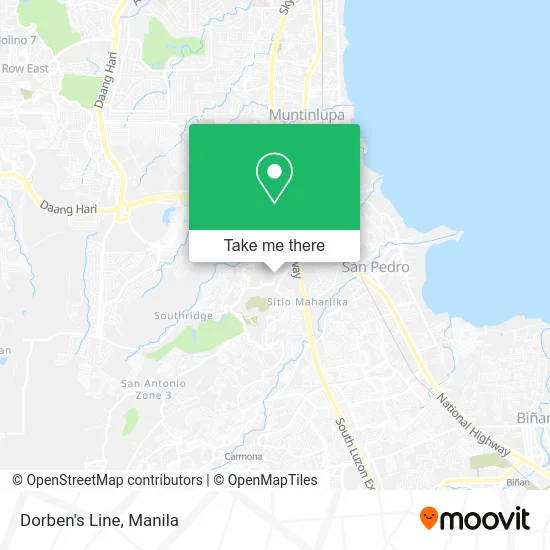 Dorben's Line map