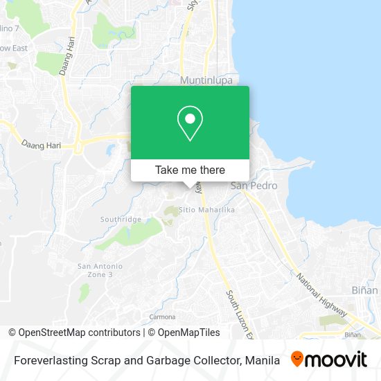Foreverlasting Scrap and Garbage Collector map