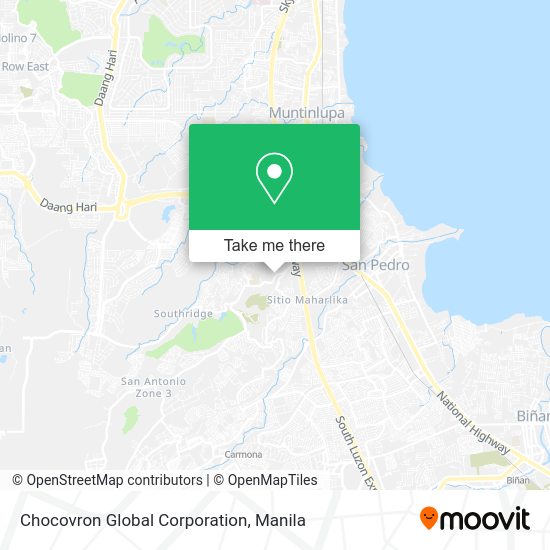 Chocovron Global Corporation map